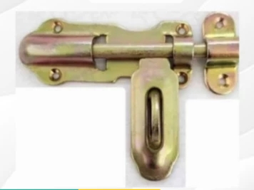 กลอนประตูรั้วเหล็ก4"(ซ้าย)