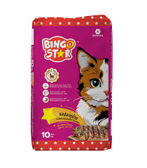 อาหารแมวBINGO STAR10KGปลาทูย่าง