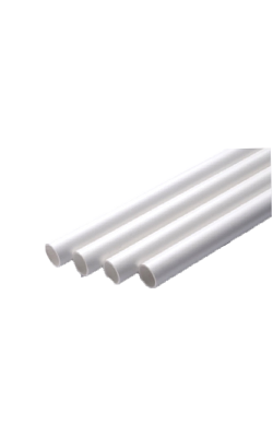 ท่อPVCลูกฟูกร้อยสายขาว SCG3/8"(15MM)x10MNPI*5