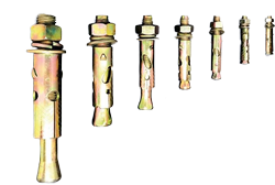 พุกเหล็กAJAX1/2"X95*30