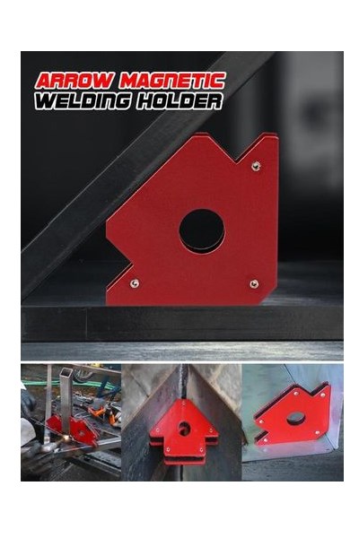 ลูกศรแม่เหล็กจับฉาก 4"