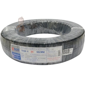 สายไฟTHW-A BCC #25 (เมตร)
