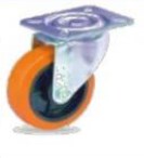 ล้อโพลีแป้นหมุนLEON 6"*8