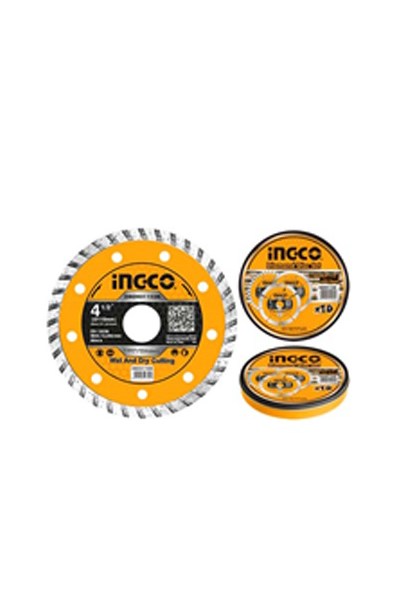 ใบตัดเพชรINGCO 4"แบบแห้ง DMD011002*50